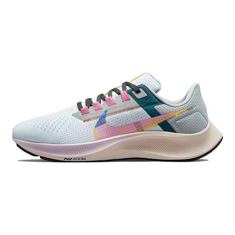 Nike Air Zoom Pegasus 38 Premium Blue Tint Regal Pink Women Sneakers Light-Smoke-Grey Multi-Color DC8796-400