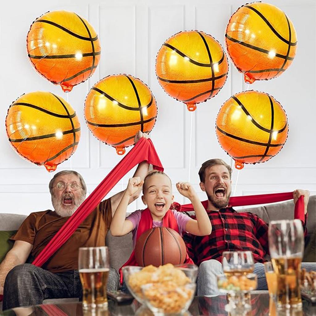 5 Stück 18 Zoll Fußball, Basketball Ballon Set, Jungen Geburtstagsdekoration, Weihnachten