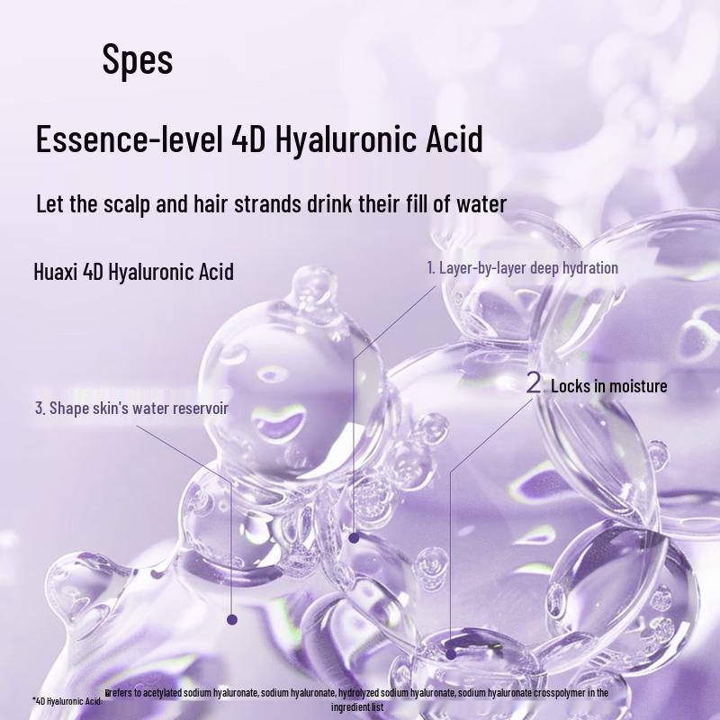 Spes Sea Salt Hyaluronic Acid Oil Control Volumizing Anti-Dandruff Shampoo