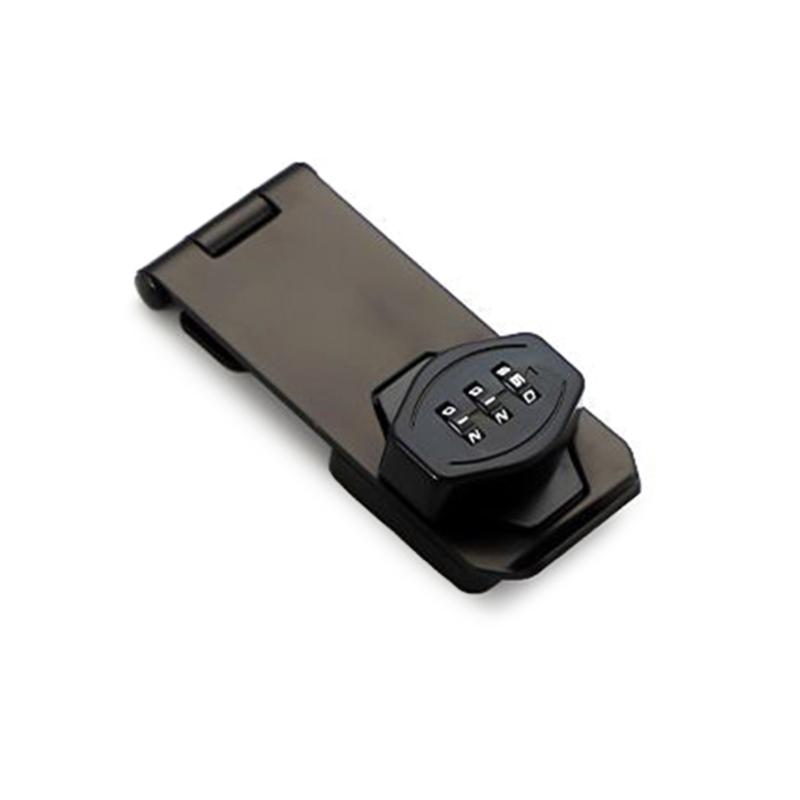 

Mini 3Digit Combination Cabinet Lock Password Safety Drawer Lock Cabinet Hasp Lock with Code for Small Doors, Mailboxes 1