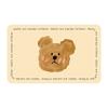 Adorable Bear Pattern Rug Non Slip Absorbent Quick Drying Easy To Clean Bathroom Decor Rug Home Decoration