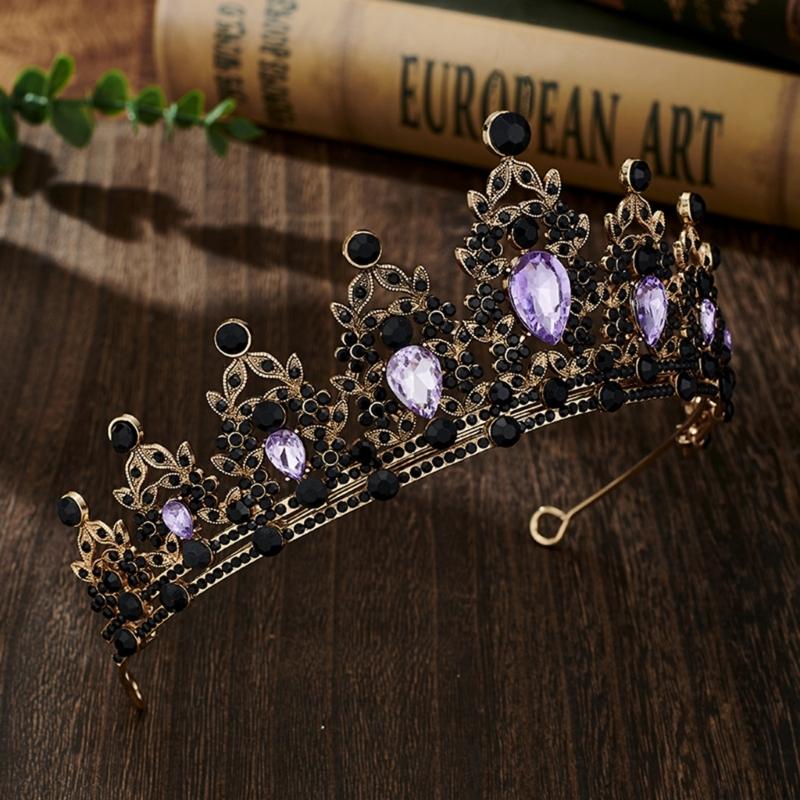 Hochzeit Haar Tiara Kristall Brautkrone Kopfschmuck Modisches Haarband Stirnband Haarschmuck Kopfschmuck Geschenk