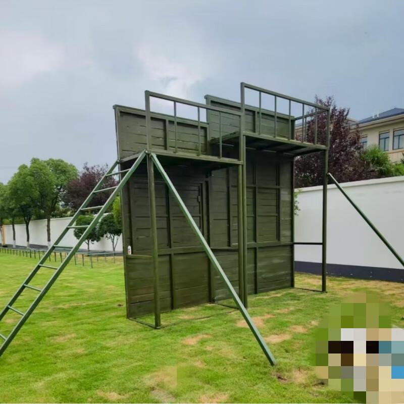 Climbing Wall Platform with Window