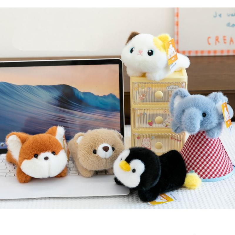1 Piece Stuffed Animal Kids Toy Table Doll Mouse Wrist Support Fluffy Rabbit Panda Otter Plush Wrist Rest Pad