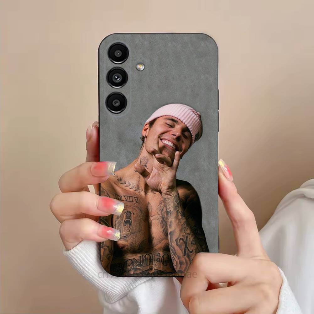 

Чехол для телефона Justin B-Bieber для Samsung Galaxy S21 22 23 24 S25 Ultra PlusS20 FE S10 Plus Cover Funda SamsungS21 S305G