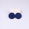 Pinkdudu Candy Color Round Acrylic Stud Earrings Color Sprayed Earrings Cute Simple Casual Earrings PD2232