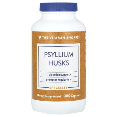 Psyllium Husk, 300 Capsules (720 Mg Per Capsule)