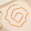 Small fresh chain glass small flower neck glasses rope glasses chain women's glasses dual-purpose anti-lost chain