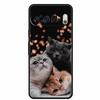 For Google Pixel 10 Pro XL 5G Case Lovely Cat TPU Black Soft Silicone Back Cover Flowers Shockproof Bumper Coque 6.8" Phone Case