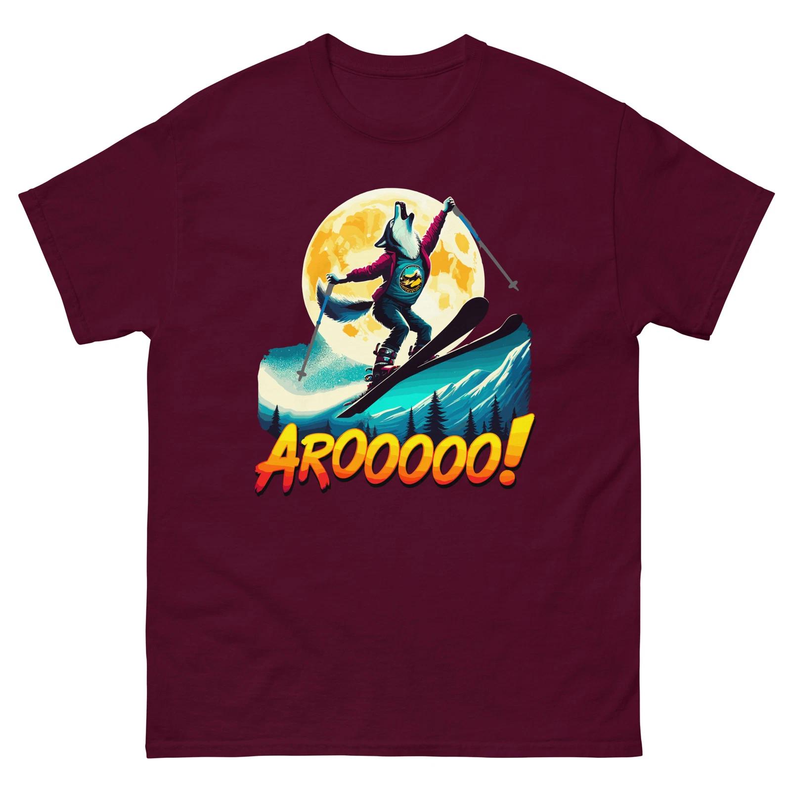 

AROOO Wolf Ski Jump T-shirt L