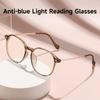 Neue Mode Blaulichtfilter Lesebrille Frau Hohe Qualität Blockiert Blaulicht Leser Bücher Zeitungen Brillen