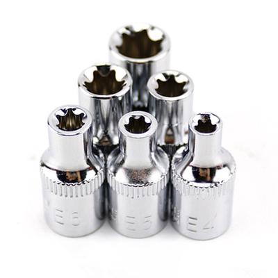 AU 1/4 Zoll Torx Stern Innenbit E-Steckschlüsselsatz/E4 E5 E6 E7 E8 E10 Handwerkzeuge 6-tlg