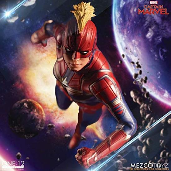 CAPTAIN MARVEL Captain Marvel Captain Marvel Collective Action Figure One12 1/12