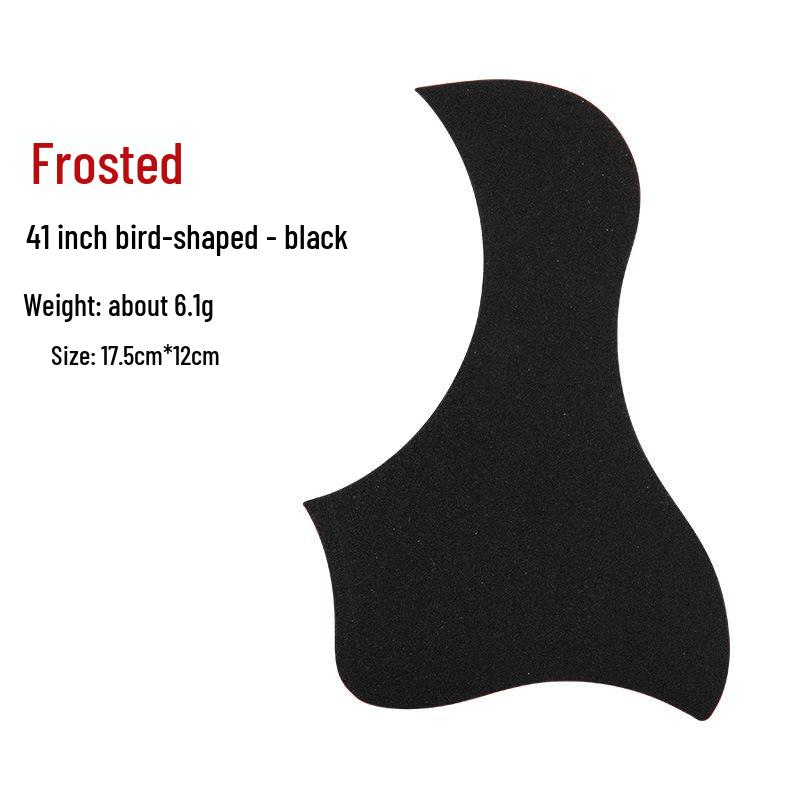 Naklejka panelowa pickguardu gitary chroniąca przed zarysowaniami dla gitar 38-41 calowych - Ochrona strun