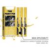 15Pcs Yellow Tire Paint Pen Quick Drying Water Resistant Yellow Tire Marker Pen For Car Tire Lettering Scratch Repair