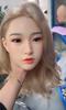 Figure Head Only, 100% Silicone Head, Head Only, Wig Type, Two Connection Methods, Wig Type, GJ-062 Number