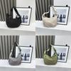 Nylon Womens Shoulder Bag With Zipper Closure For Daily Use