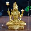 Jadefarbene Shiva Statue Hindu Ganesha Vishnu Buddha Figur Skulptur Raum Büro Haus Dekoration Indien Gott Feng Shui Handwerk