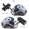Miling Tactical Helmet Flashlight Mount and Side Rail Sliders