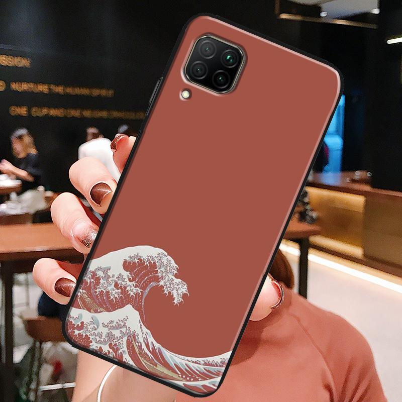 The Great Wave Off Kanagawa For Huawei Honor X8a X7a X9a X8 50 70 90 Lite Magic5 Pro P20 P30 P40 P50 P60 Nova 9 5T Case
