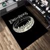 The Lord Of The Rings Carpet Office Decorative Carpet For Living Room Bedroom Door Mat Floor Rug Computer Chair Area Rug