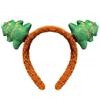 Christmas Plush Headband Small Gift Cute Santa Claus Head Elk Hoop Children's Festival Performance Hair Accessories Decorations
