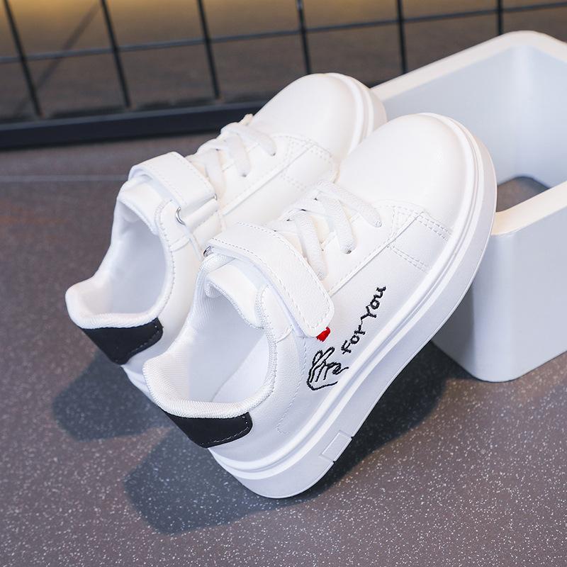 

Kids Sneakers - Waterproof Leather Mesh Sport Running Shoes for Boys And Girls Teen Brand School Trainers 37