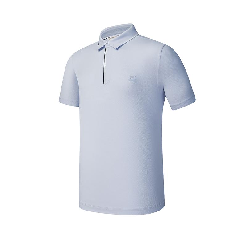 FILA Golf Series Cool Touch Casual Short Sleeve Polo Shirt Men tops A11M635103FLB