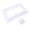 Solar Panel Mount Kit Solar Panel ABS Corner Brackets Dual Hole Junction Box Easy To Install Wear Resist Widely Used for RVs