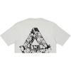 PALACE Tri Heads T Shirt Grey Marl T Shirt Unisex Gray P21TS150