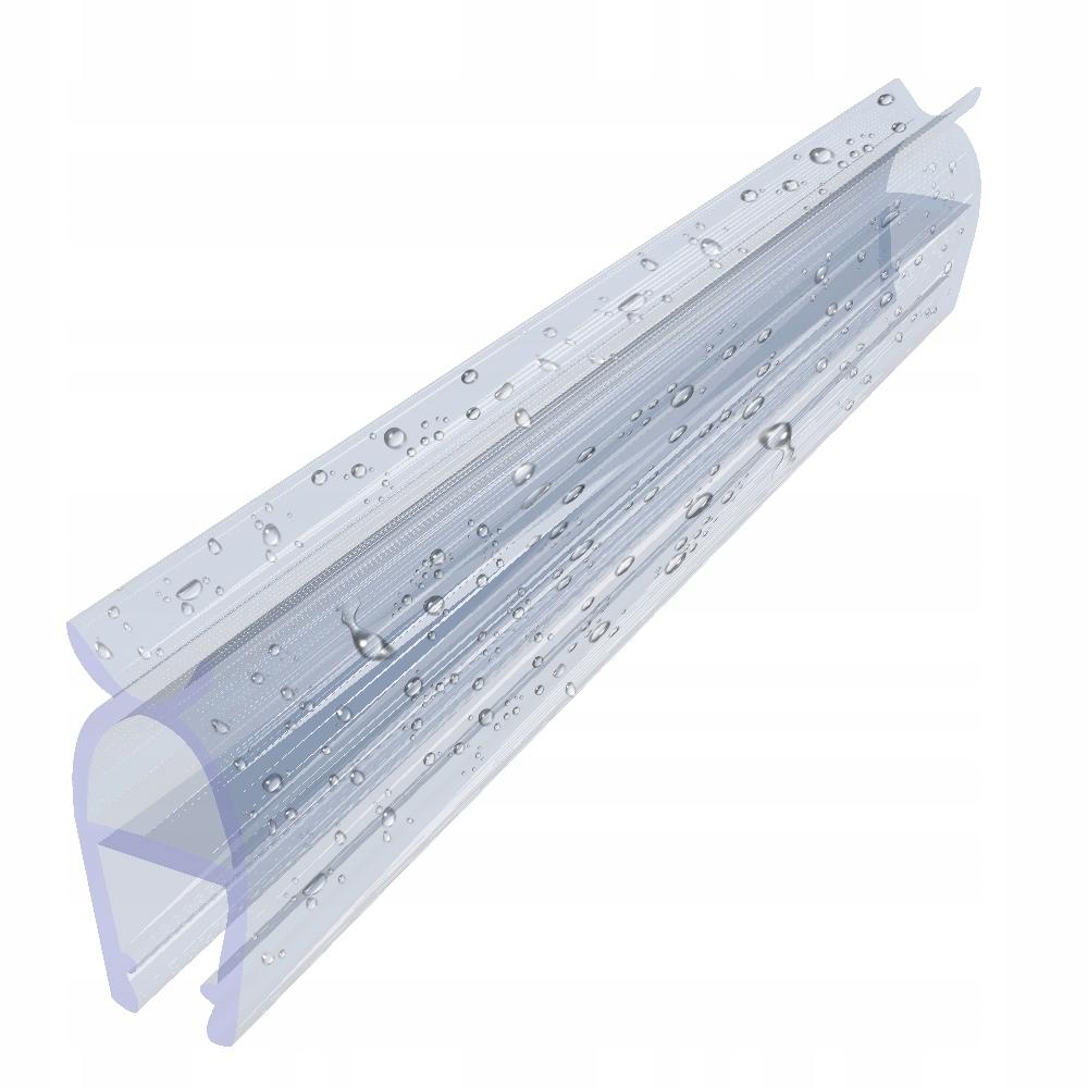 Shower cabin seal D09 4-5mm 90cm sealing strip
