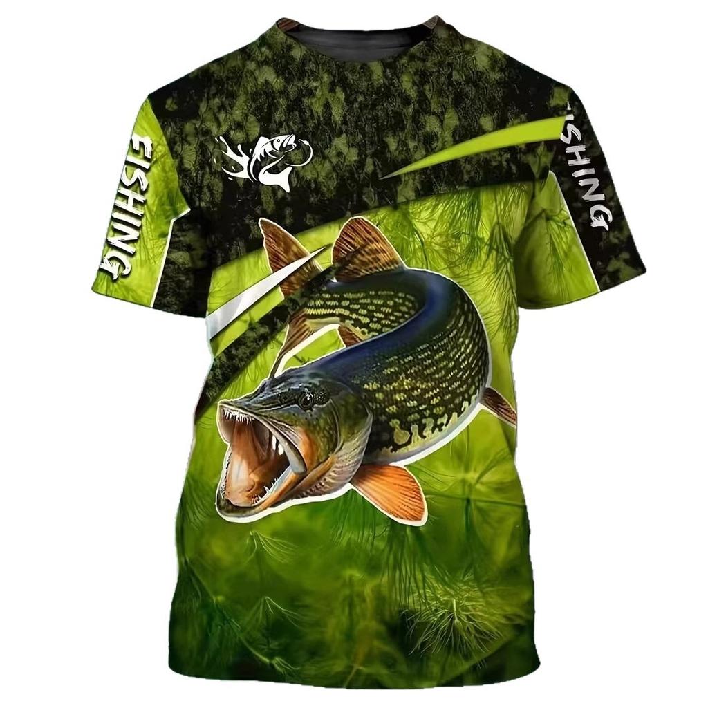 New Fun Cat Print Men's T-Shirt Street Trend Short Sleeve Versatile Men's T-Shirts Top