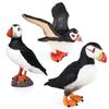 Arctic Puffin Wild Bird Model Toy for Children's Education and Decor