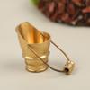1:12 Dollhouse Miniature Simulation Brass Bucket Model DIY Home Decoration Accessories