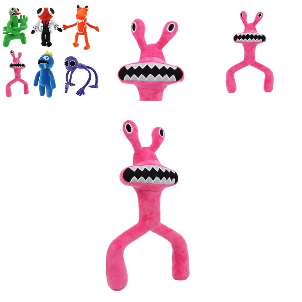 Roblox Rainbow Friends Pink Frog Plush Toy Soft And Squishy Stuffed Doll For Kids And Babies