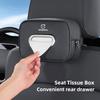 Porte-boîte à mouchoirs de voiture en cuir pour accoudoir de voiture, étui à serviettes, sac pour pare-soleil, siège arrière pour Rdesign V60 V40 XC90 S60 XC60 V50 V70 S90