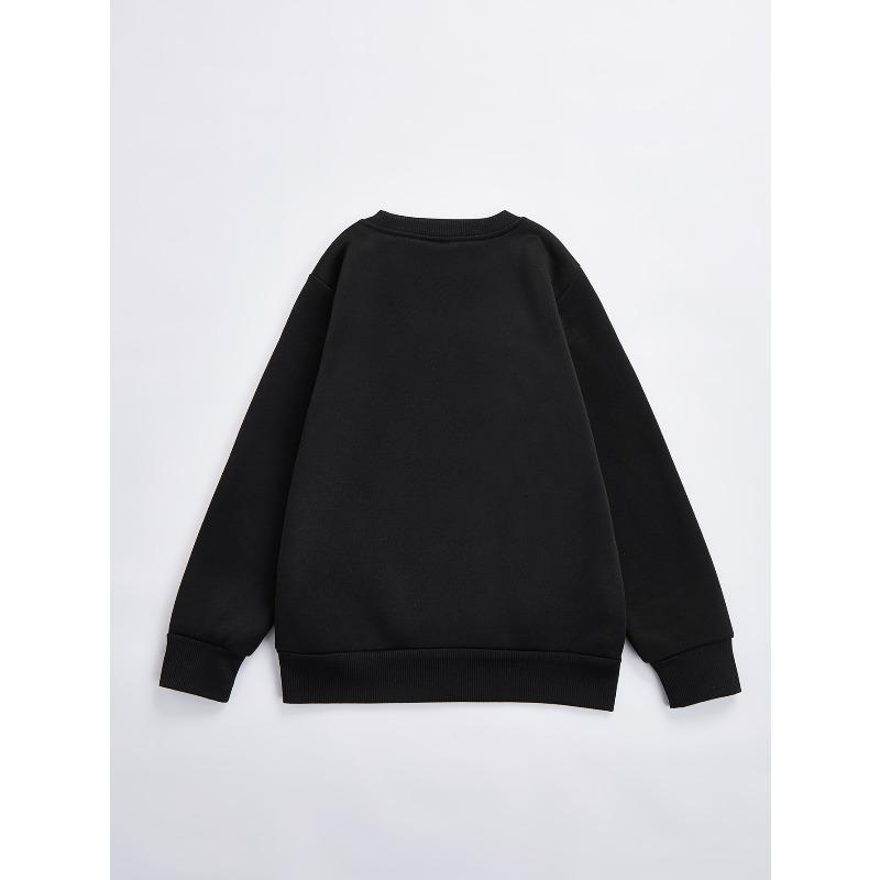 European Sizes Base Layer Kids' Fashion Print Sweatshirt