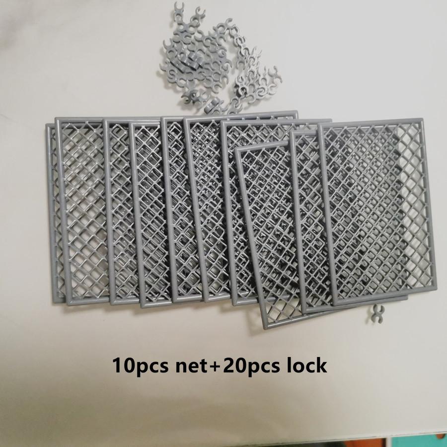 High-Quality 10Pcs Army style High-Quality Base High-Quality Barbed High-Quality Wire High-Quality Building High-Quality Block High-Quality