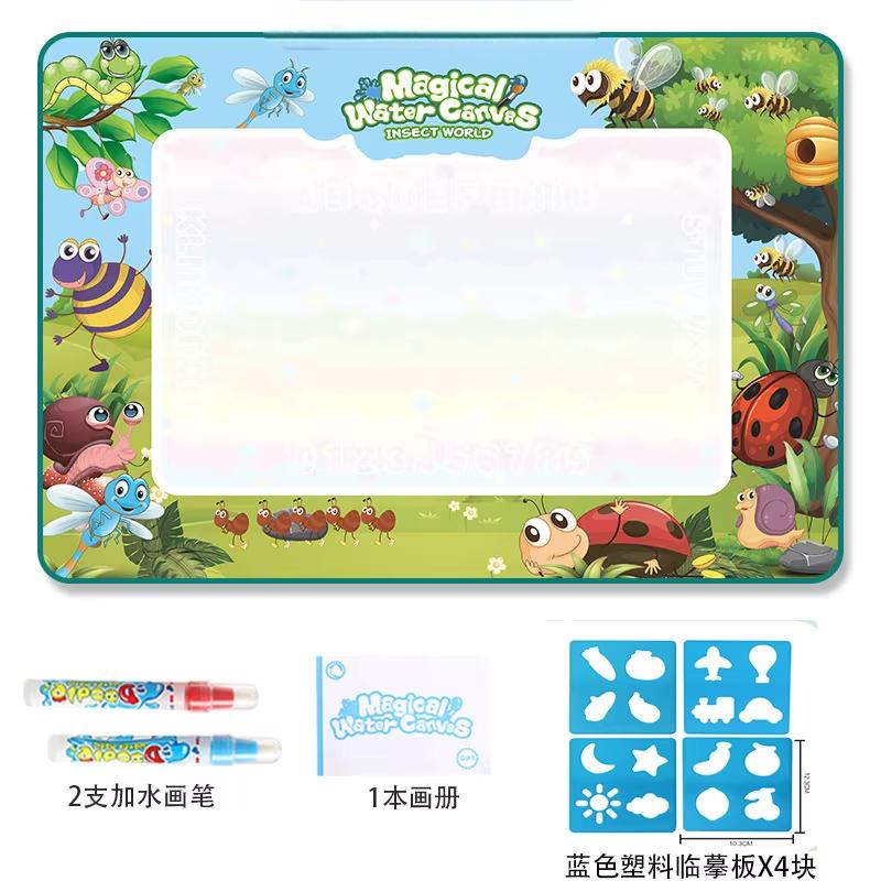 Übergroße magische Wassermalstifte Montessori-Spielzeug Lernmatte Schreiben Kinder Zeichnen Wiederholtes Graffiti-Malen Kinderspielzeug