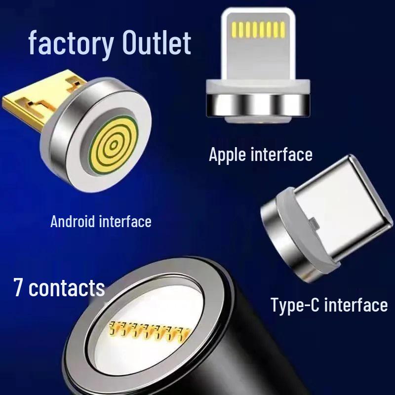 Adaptateur de Support Magnétique Sans Fil pour Voiture pour Apple, Vivo, Android, Type-C, Xiaomi, OPPO, Huawei