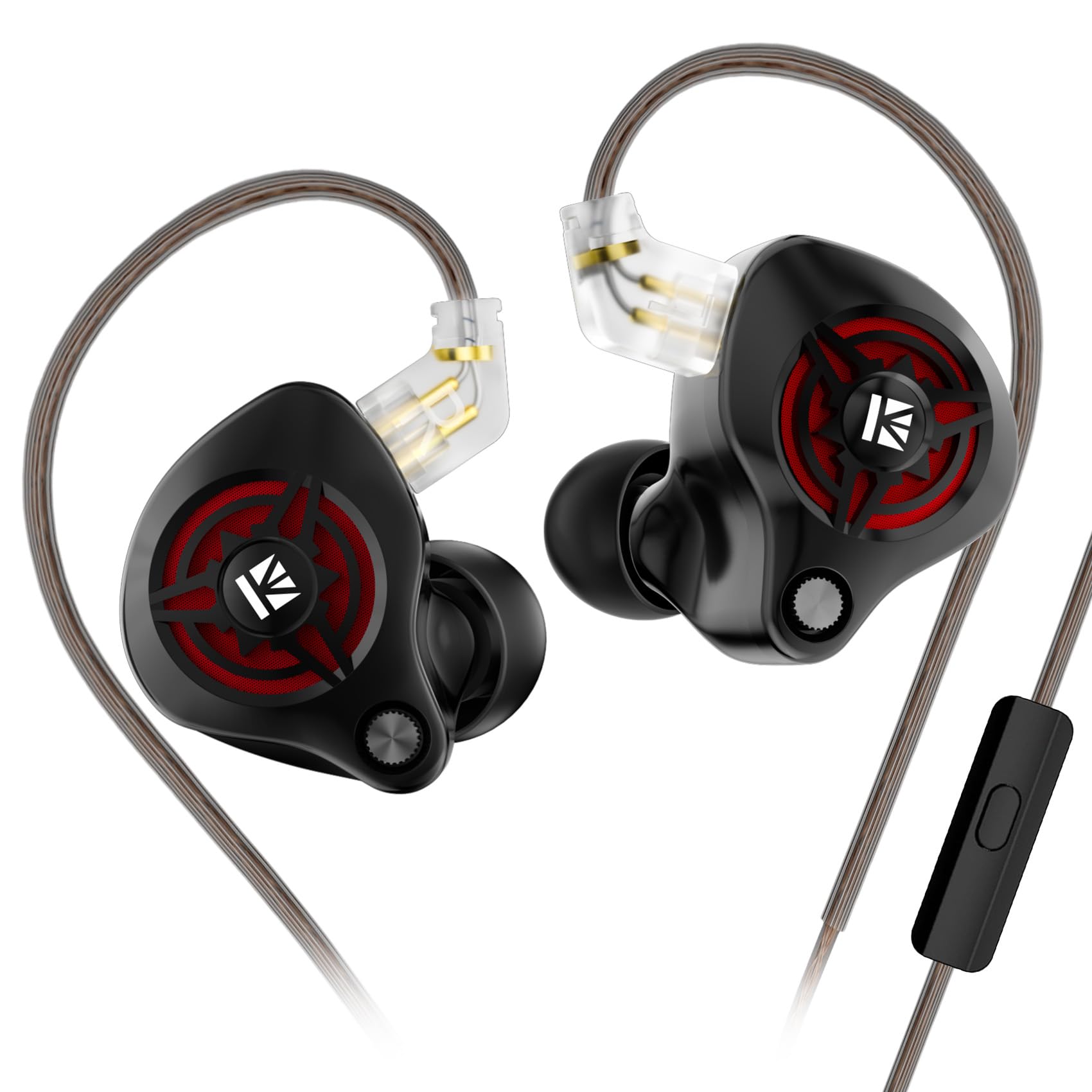 

KBEAR BANGK Gaming Earphones, 1DD, High Sound Isolation, Noise Cancelling, 10mm High-Performance PET Composite Diaphragm Dynamic Driver, HiFi Sound,