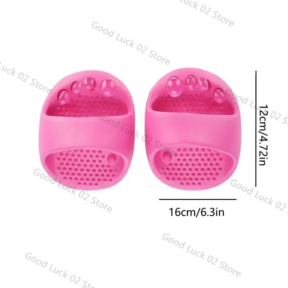 Módní podpora klenby Dámské pantofle na hubnutí a masáž Pantofle Sandály Třepací boty s tlustou podrážkou Poporodní masáž Štíhlé nohy Třepací boty