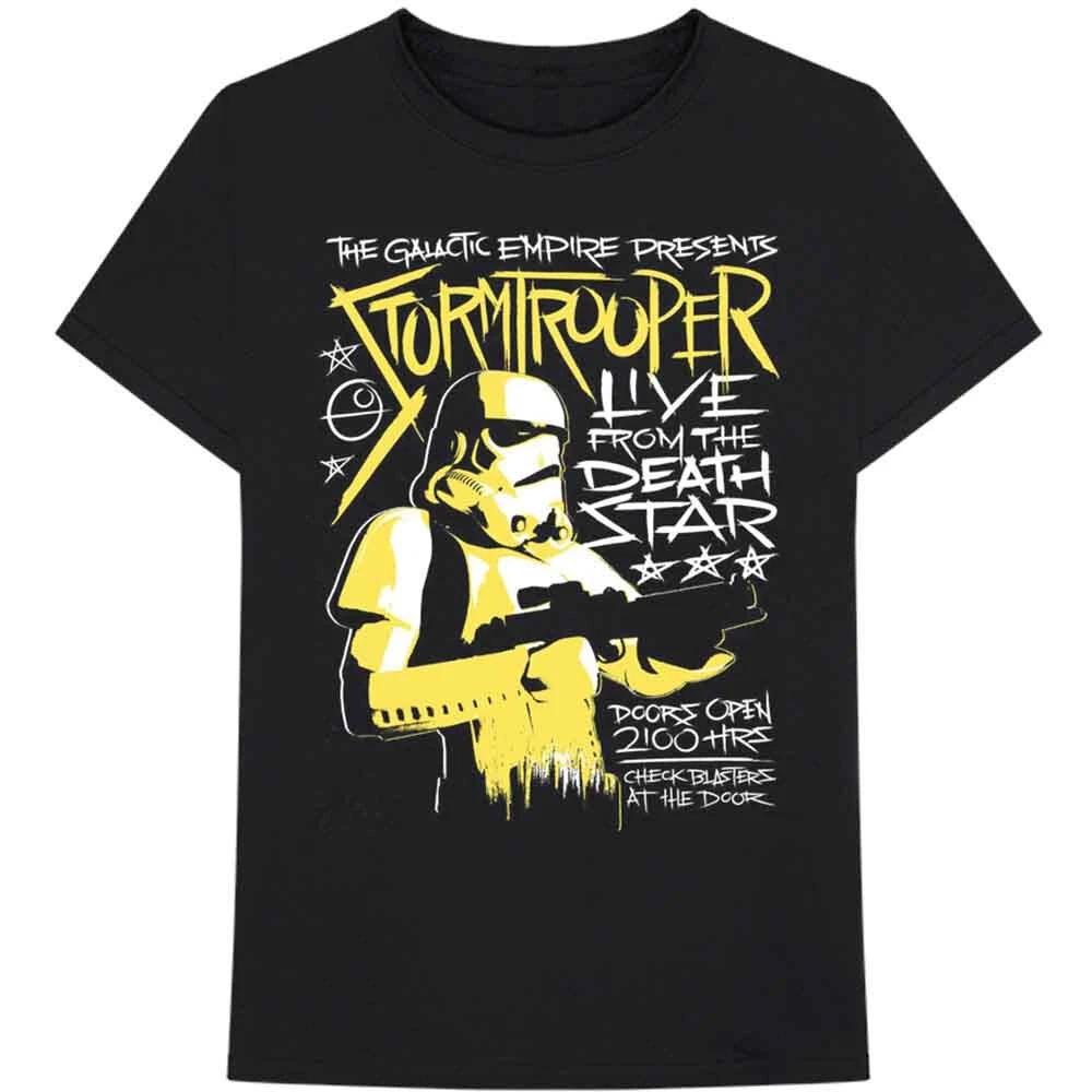Star Wars Stormtrooper Rock T-Shirt Black New XS