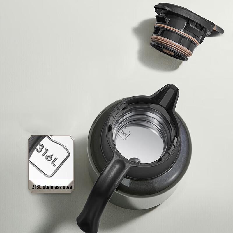SUPOR 316L Stainless Steel 1L Vacuum Thermos Pot