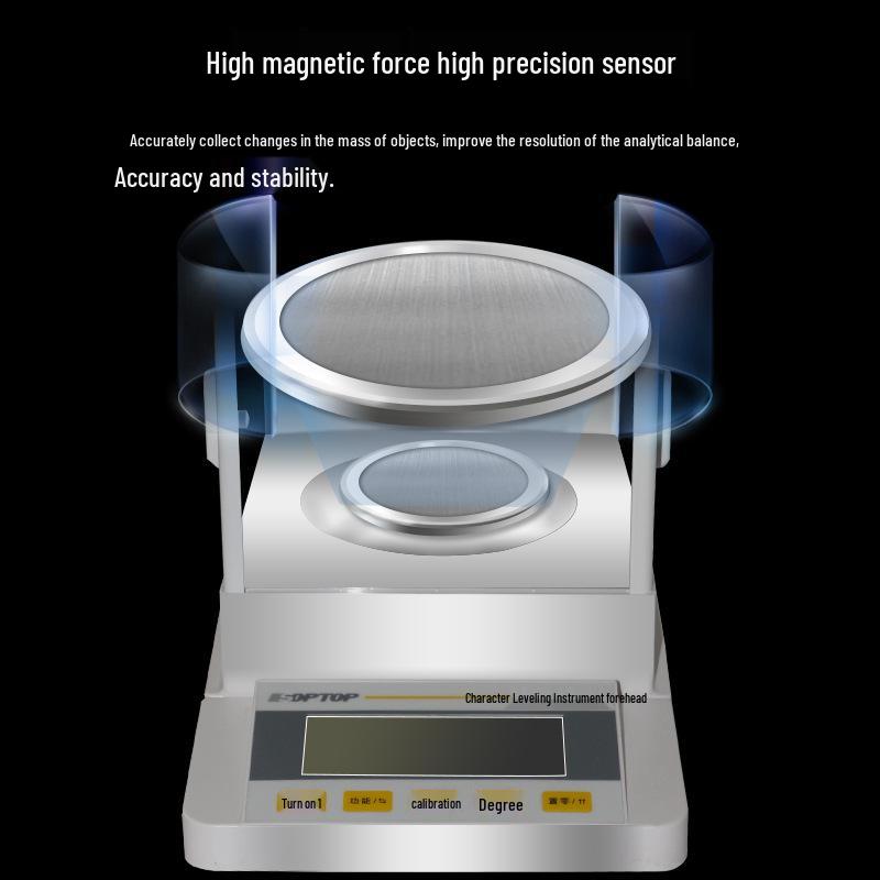 Shanghai FA1004 Precision Electronic Analytical Balance, 200g/0.1mg, 0.0001g Accuracy
