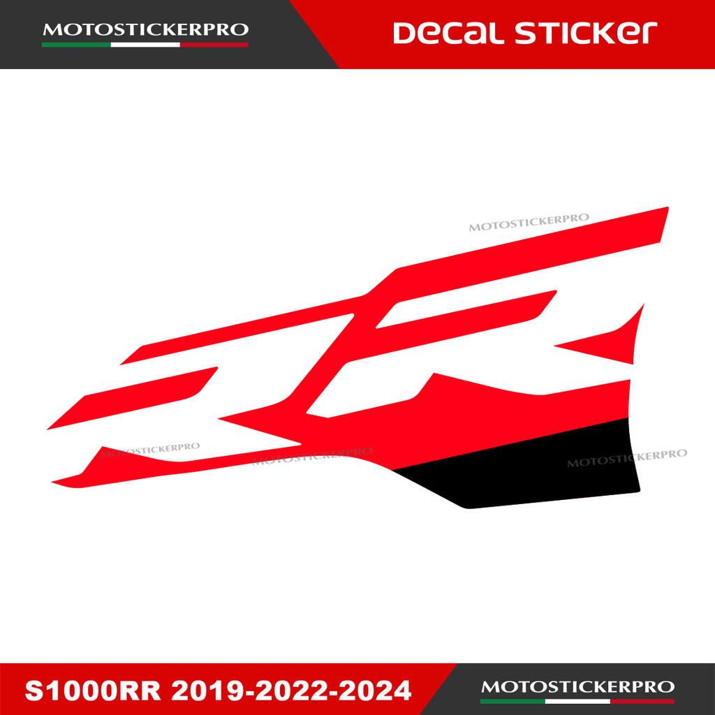 New Sticker Decal 2020-2021-2022-2023 Motorcycle Front Fairing Shell Line Sticker Decal For BMW S1000RR 2019-2024 Hollow LOGO RR