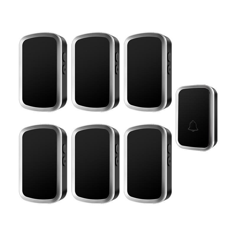Long-Range Wireless Doorbell with Remote Control and Call Button for Elderly
