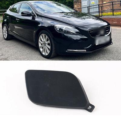 1pcs Tow Hook Cover Eye Cap Plastic For Volvo V40 2012 - 2018 Car Front Bumper Tow Hook Cover Eye Cap Trim