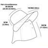 Wide Brim Bucket Hat Anti-UV Mountaineering Caps Large Fisherman Hat  Man