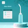 Wash Ass Portable Handheld Blue 500ml Cleaning Toilet Spray Cleanable Travel Carry Pte Handheld Spray Small Sitz Spray